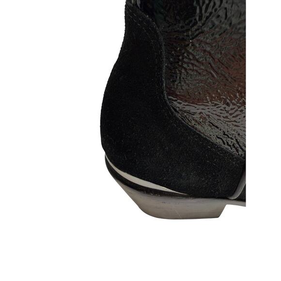 Donald J Pliner Jessiespol Western Couture Collection Ankle Boots Leather 7.5 - Picture 6 of 13